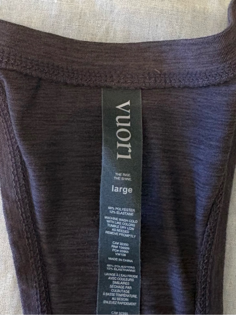 Vuori Plum Racerback Tank Top - Picture 2 of 3